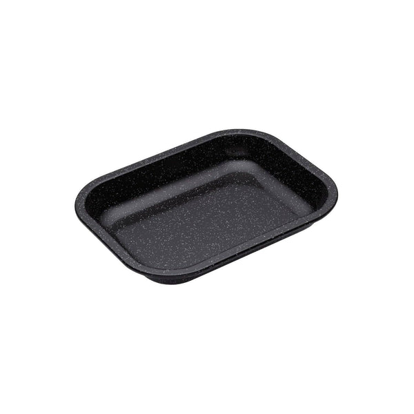 KitchenCraft MasterClass Professional Large Baking Tray, Vitreous Enamel,  39 x 27 cm