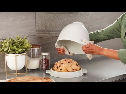 KitchenAid 4.7L Ceramic Bread Bowl with Baking Lid – 5KSM2CB5BGS