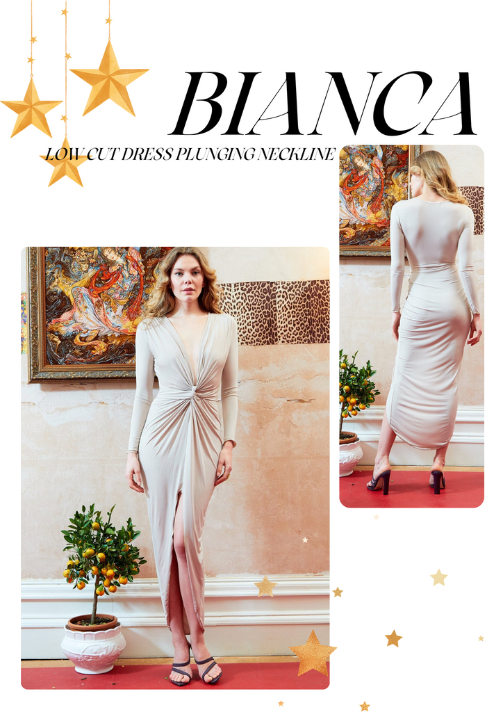 Bianca stone dress