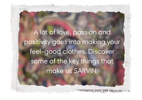 We love what we do at Sarvin HQ!