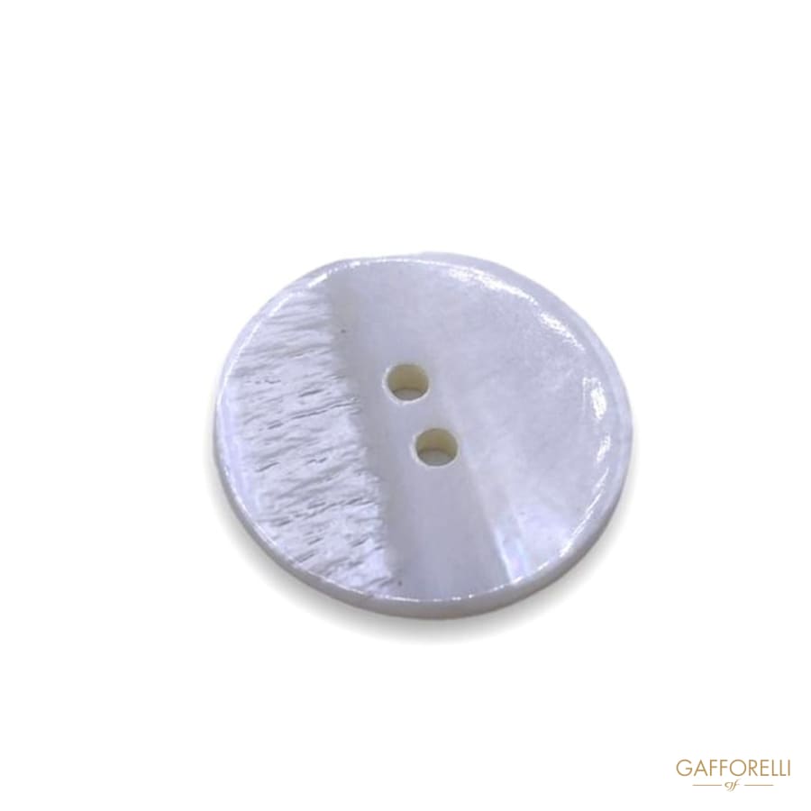 2 Holes Round Mother Of Pearl Buttons 494 - Gafforelli Srl – GAFFORELLI SRL