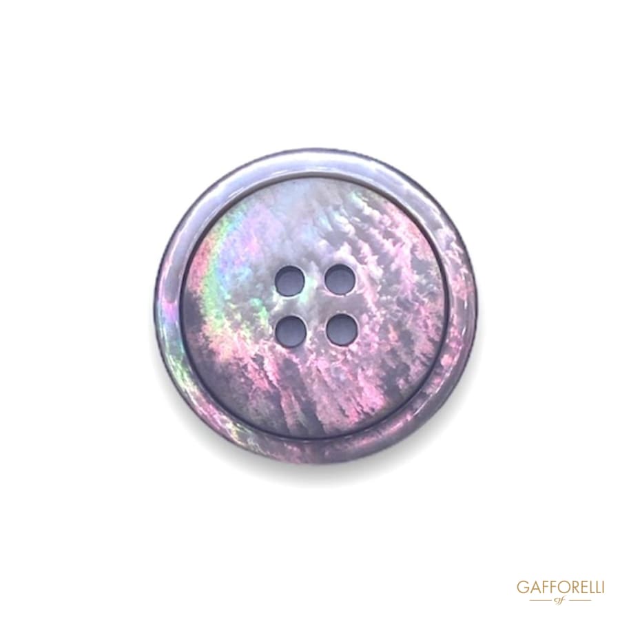 Mother Of Pearl Buttons With Border 413 - Gafforelli Srl – GAFFORELLI SRL