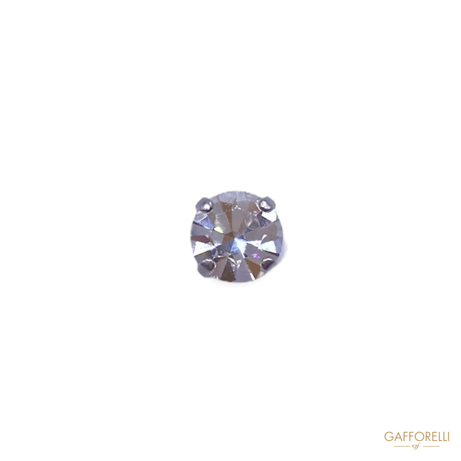 Flower Buttons Decorated With Swarovski Rhinestone - Art. – GAFFORELLI SRL