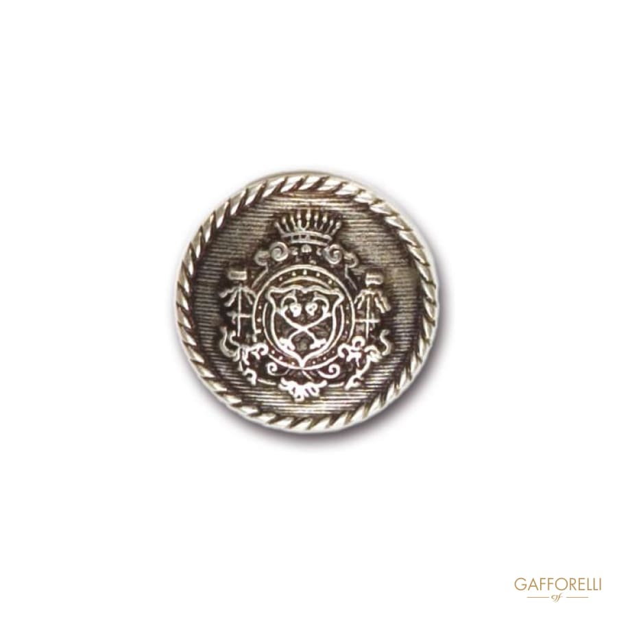 Zamak Buttons With 2 Holes And Grooved Design - Art. 4692 – GAFFORELLI SRL