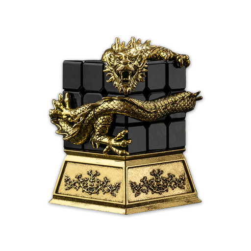 DianSheng Sky Dragon Limited Edition METAL 3x3 Cube