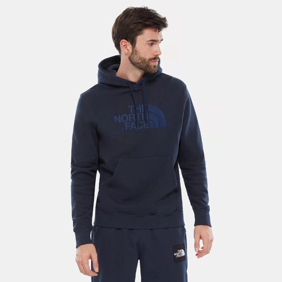 the north face navy hoodie