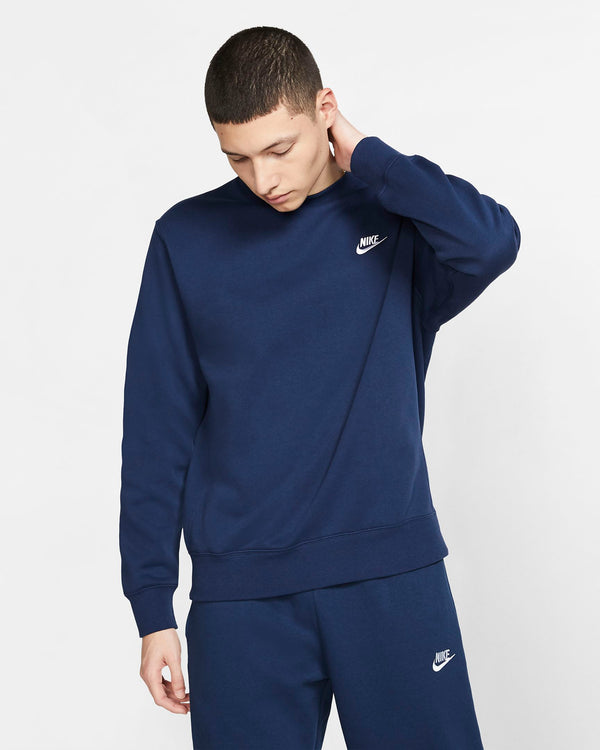 nike navy and white tracksuit