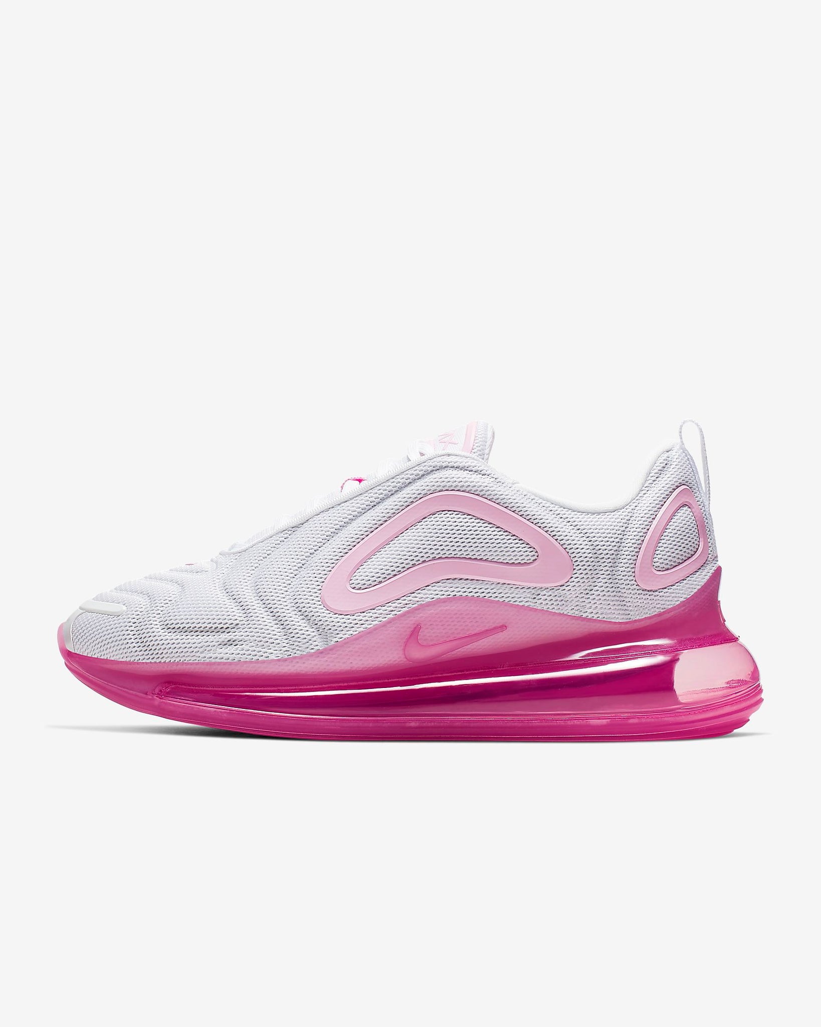 nike pink air max 720 trainers