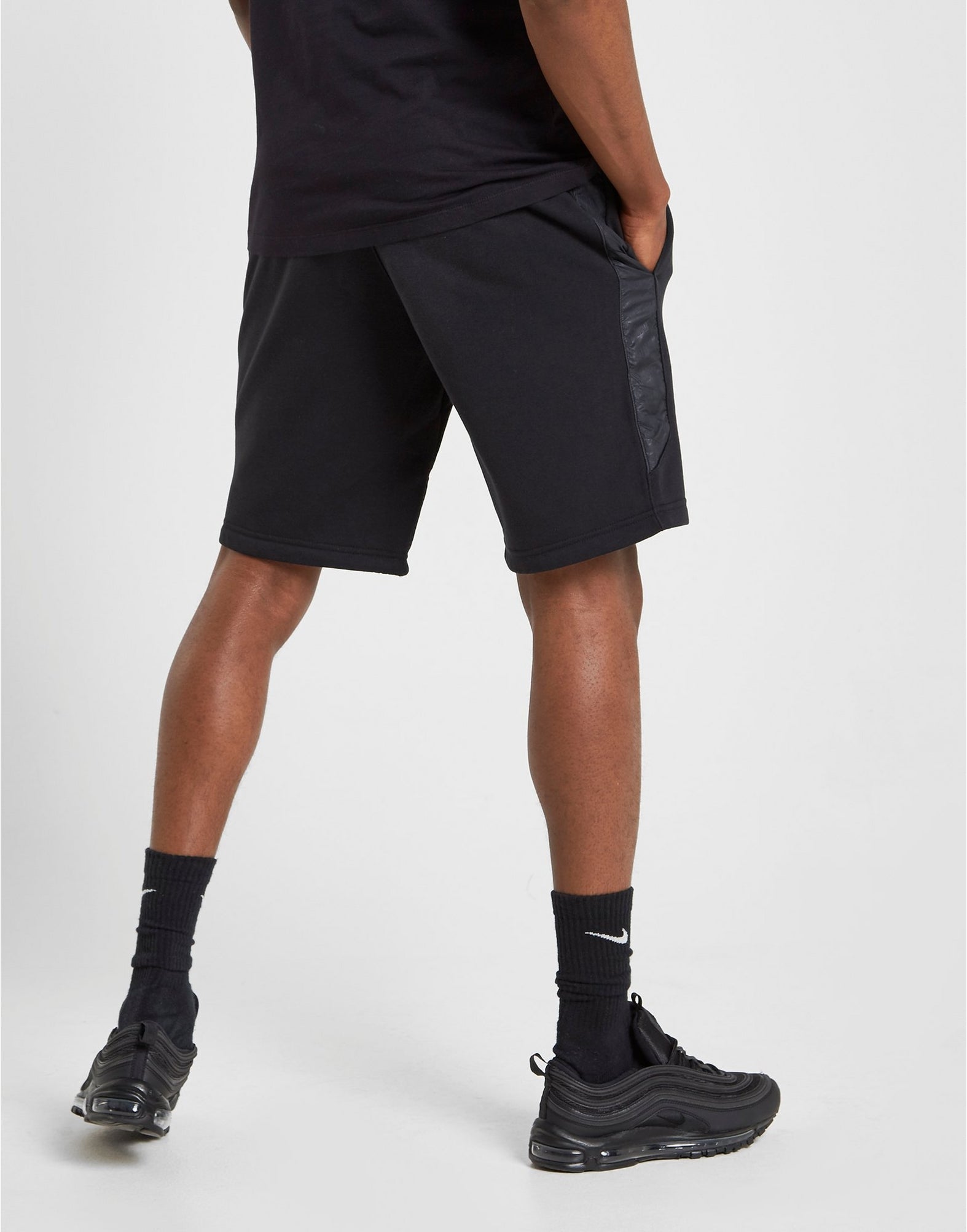 nike training dry hybrid fleece shorts