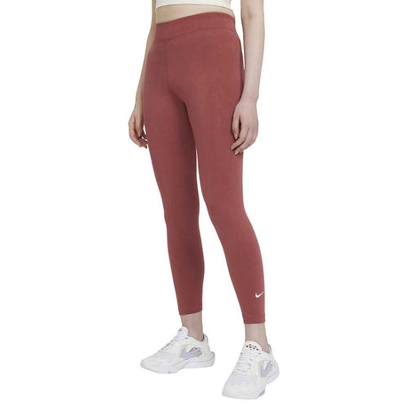 Women's 7/8 Mid-Rise Leggings Nike Sportswear Essential Swoosh CZ8532-063