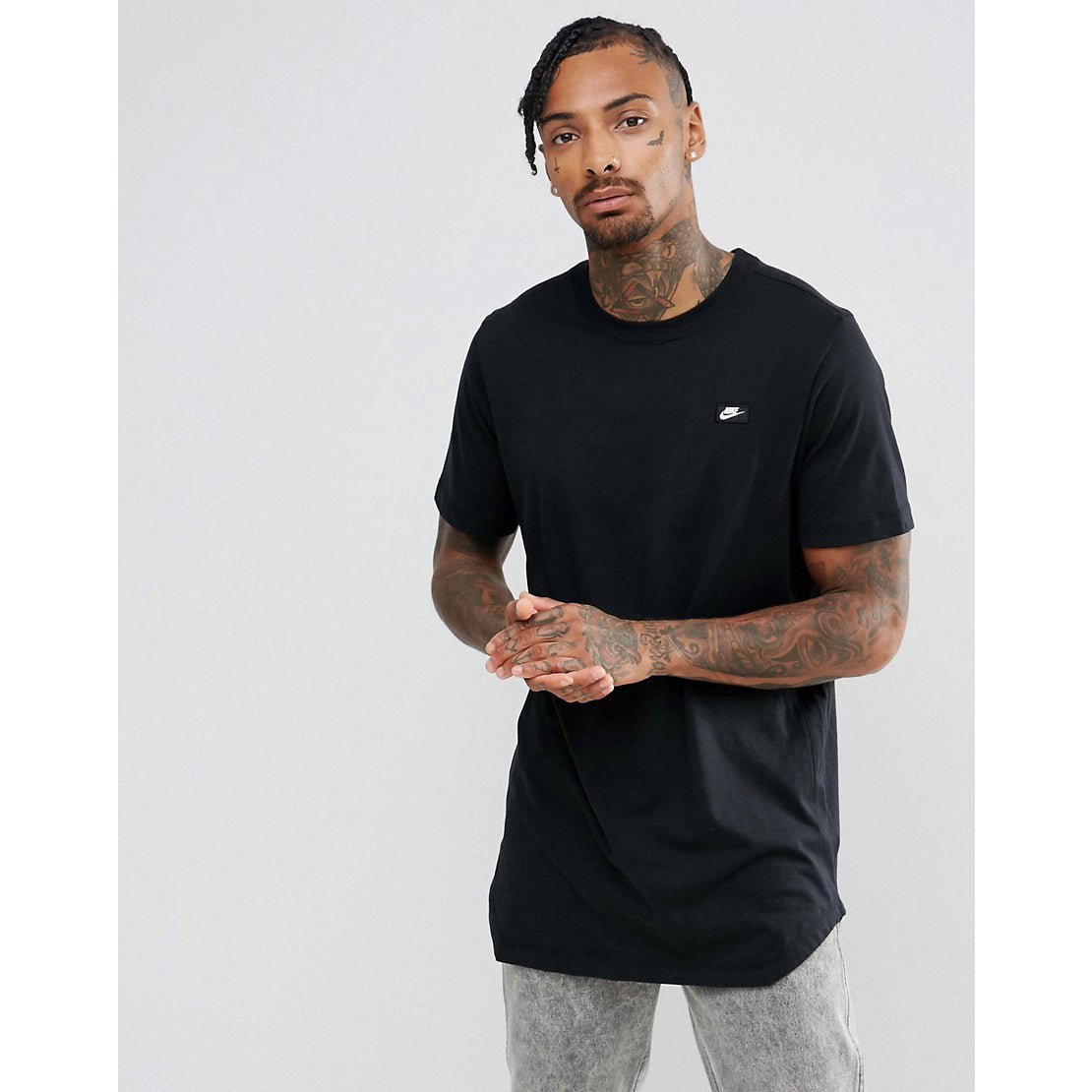 nike longline t shirt