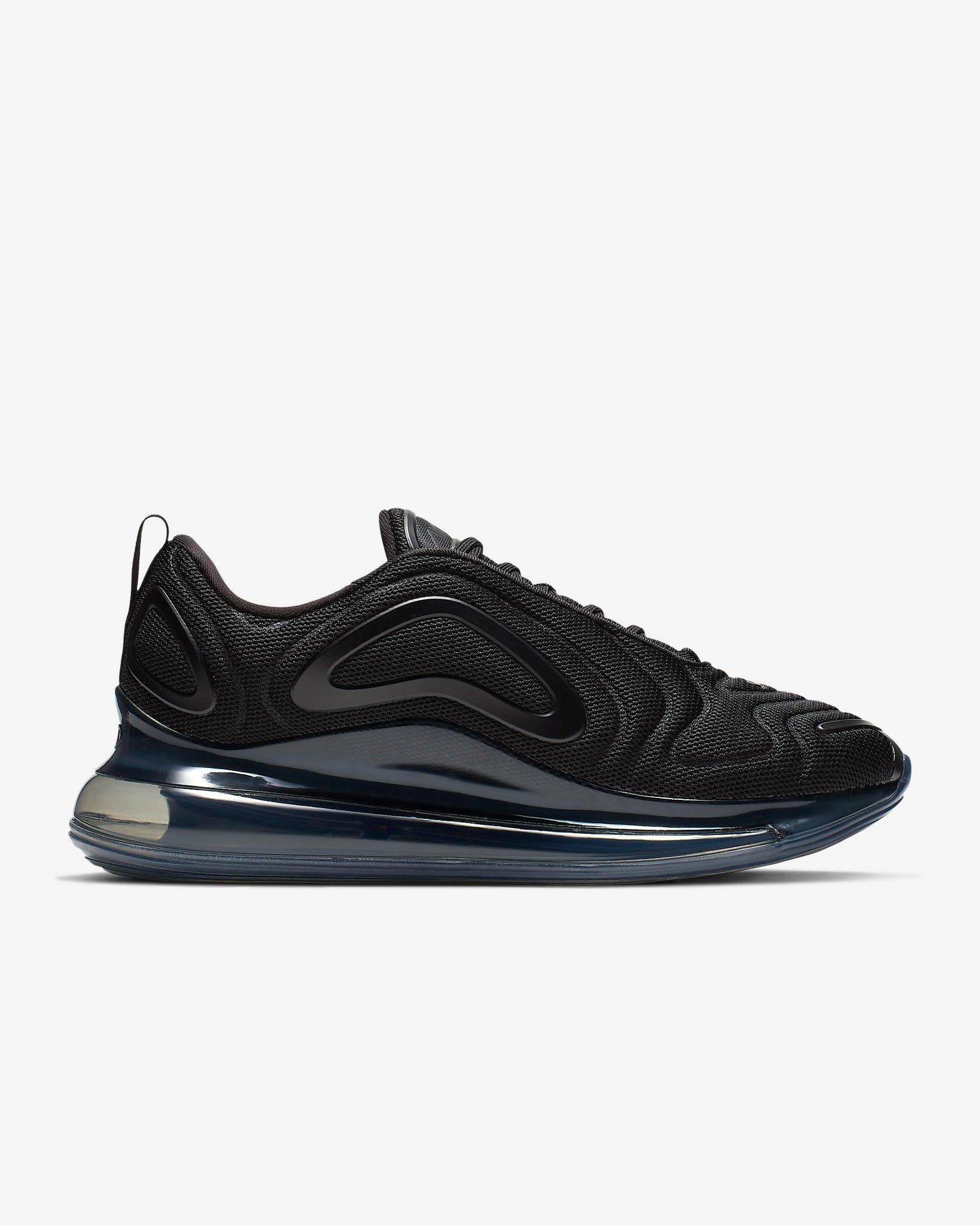 Men's Nike Air Max 720 Shoes in Black 