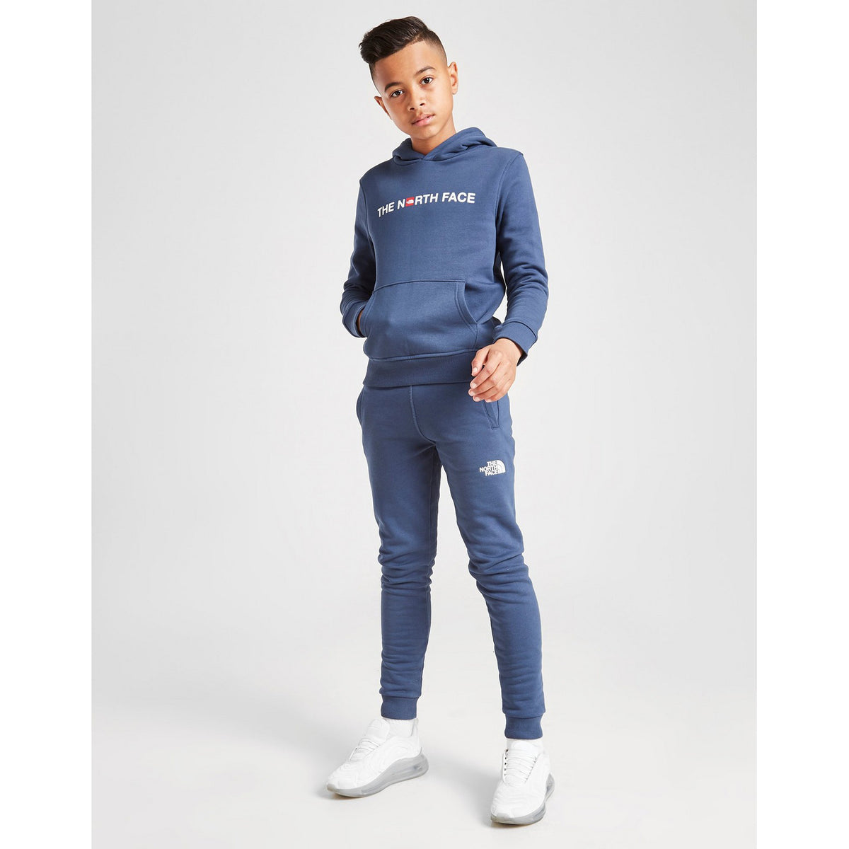 The North Face Youth Fleece Kids Pullover Tracksuit in Blue | Find Your ...