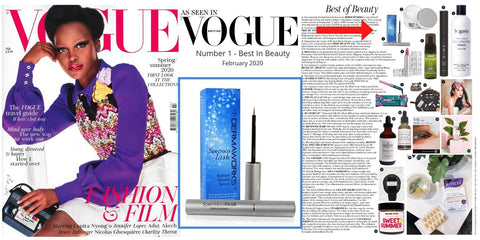 Dermaworks Spectaculash best in beauty British Vogue February 2020