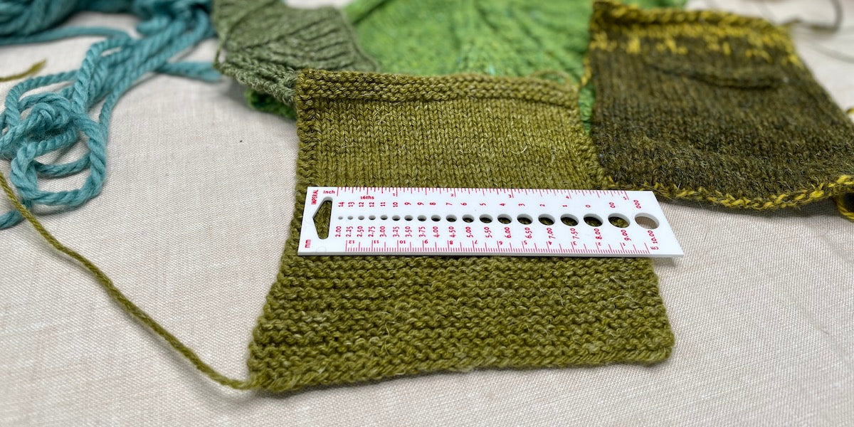 Knit Basics How to Block and Measure a Knitted Swatch Stolen Stitches