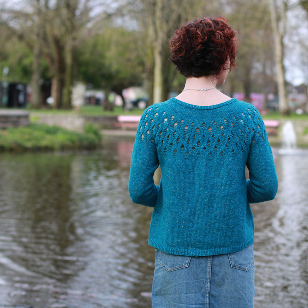 Lása Cardigan, Digital Hand-Knitting Pattern