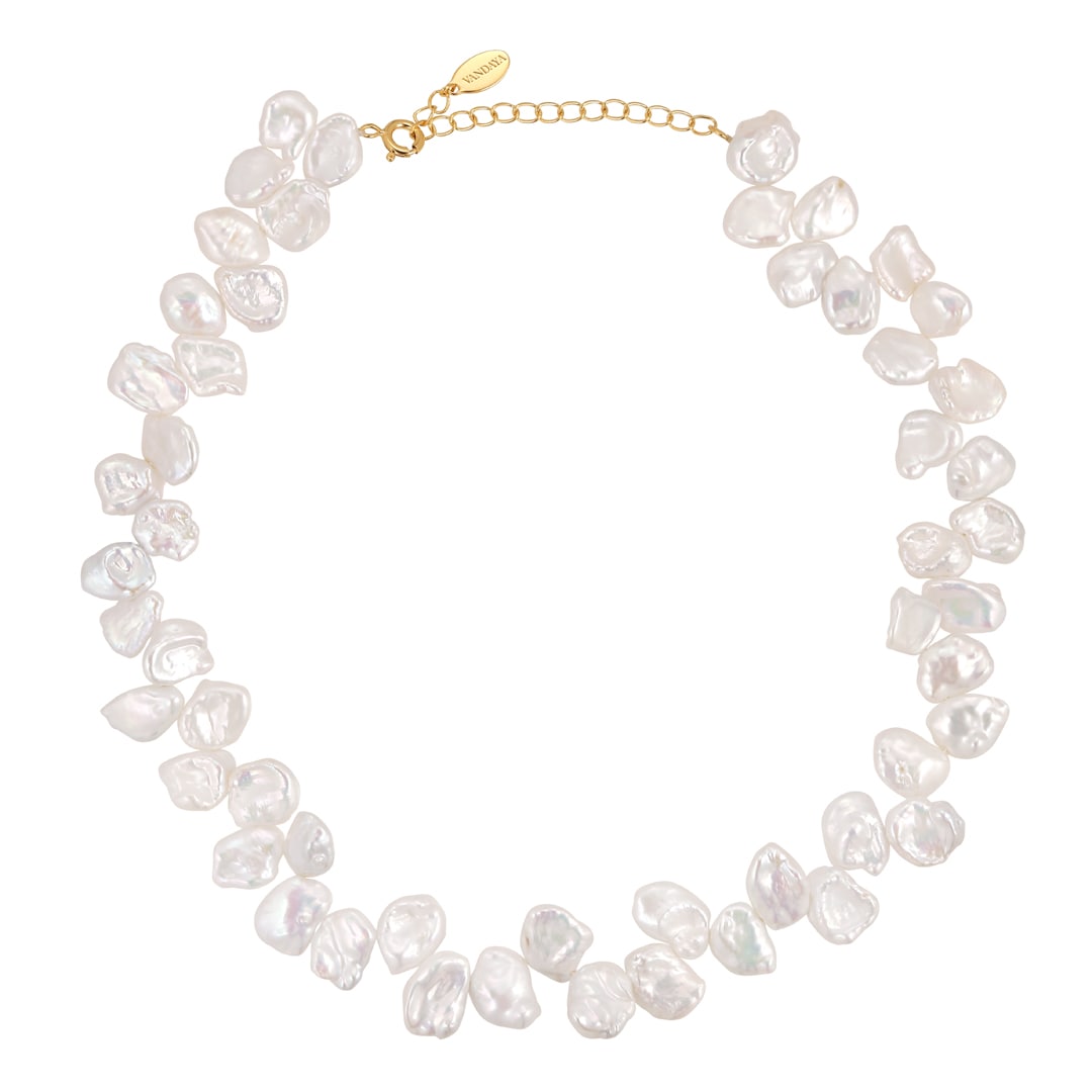 Billede af Tahiti Pearl Necklace - Gold