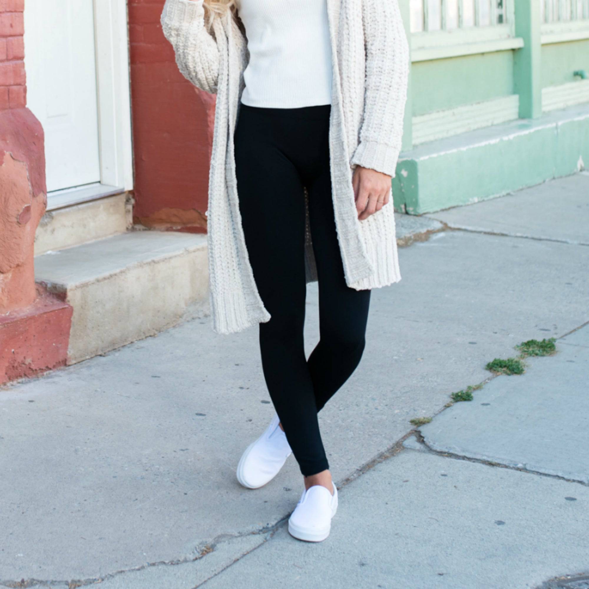 Double Fleece Lined Leggings | Extra Comfy (Mopas)