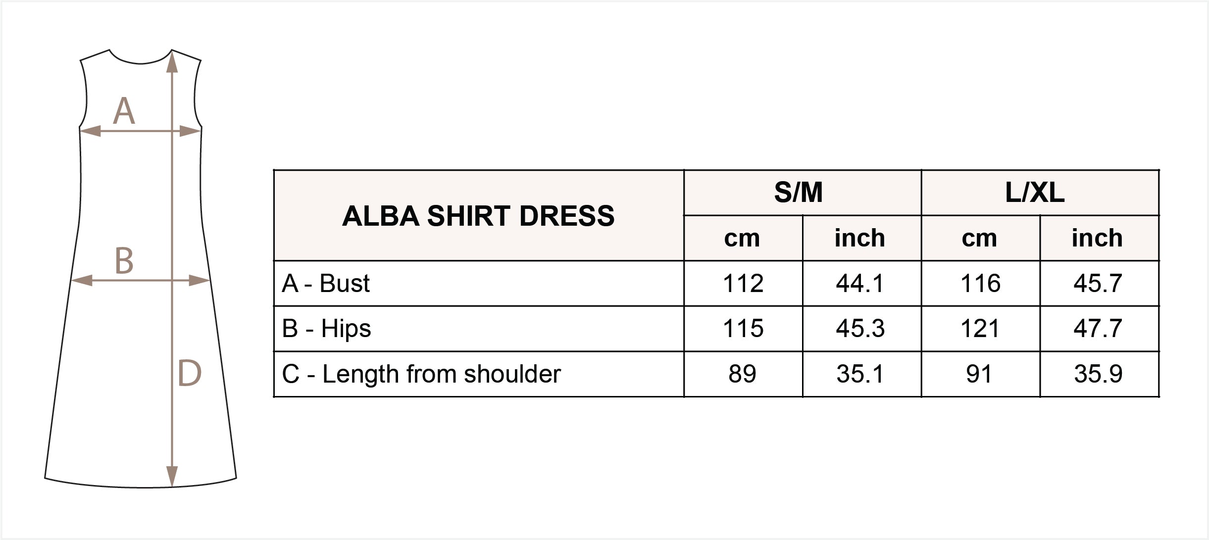 Size Equivalence Guide