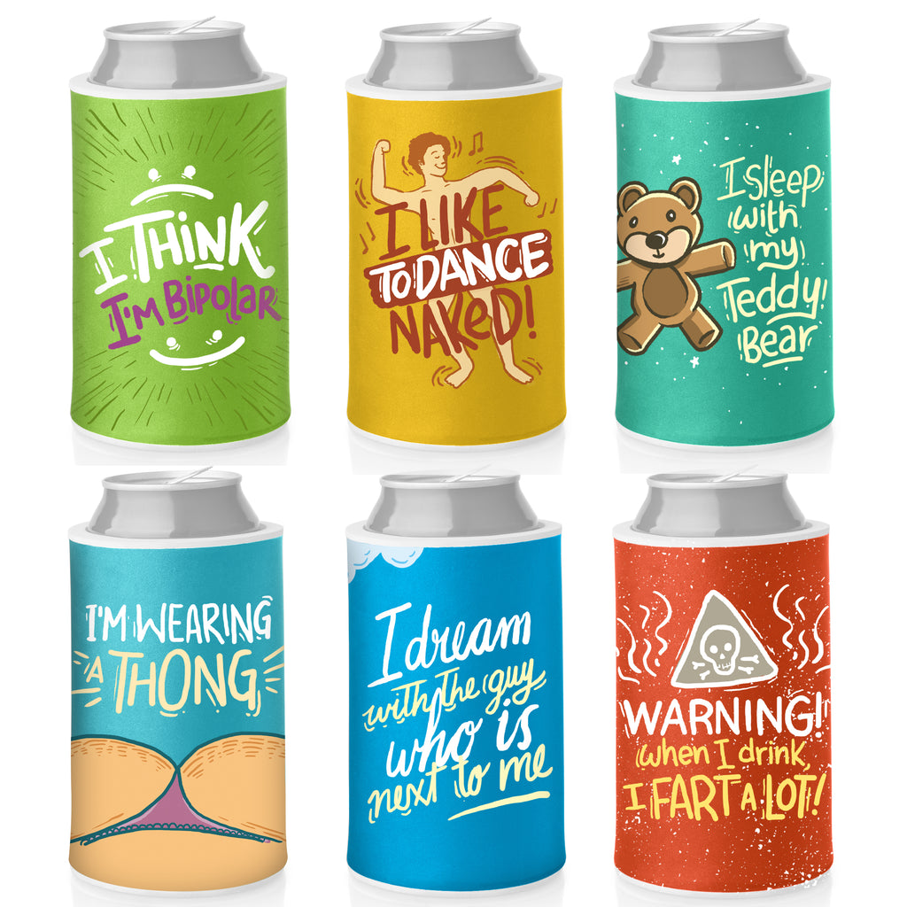 FUNNY CAN COOLIES: KOOZIES WITH 