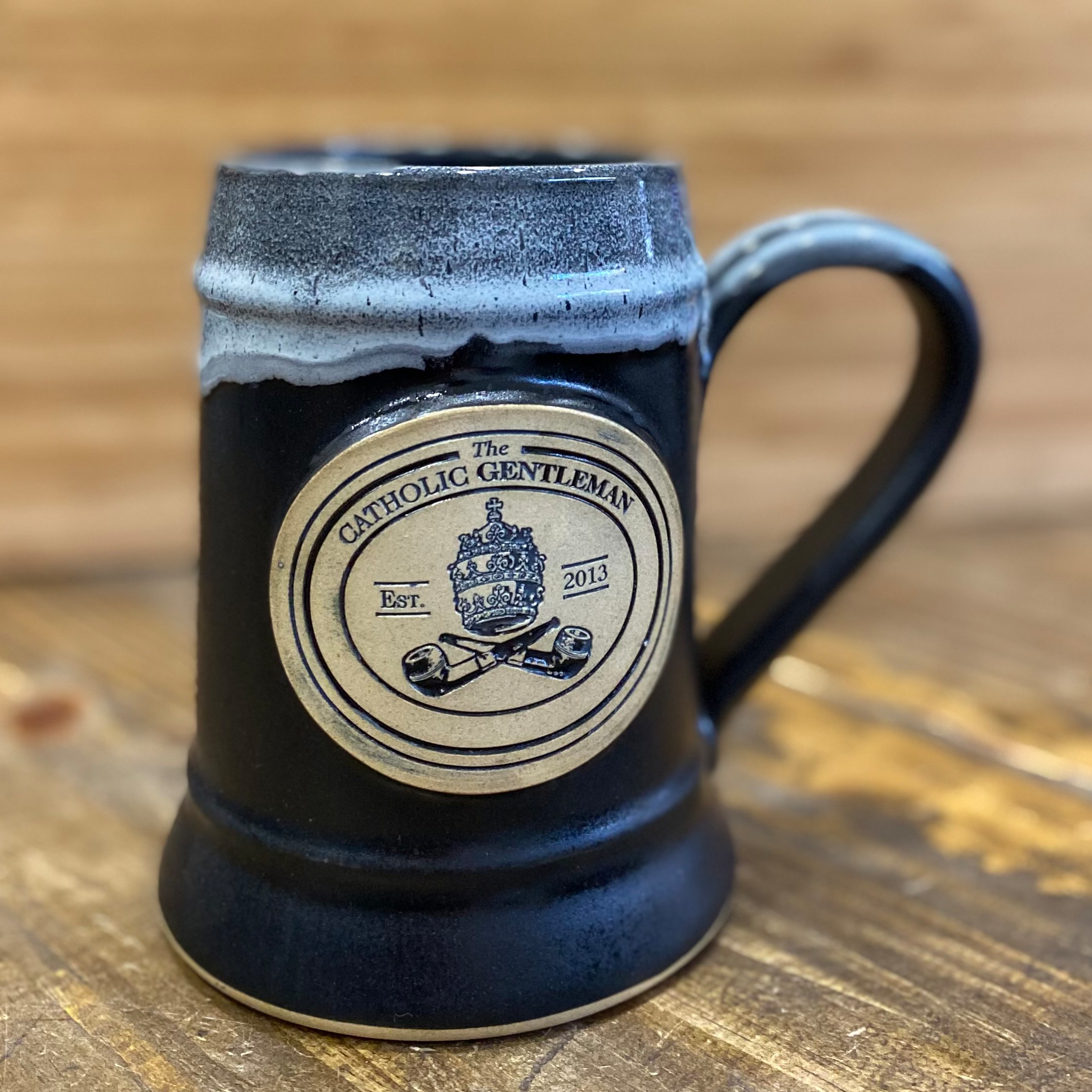 Stoneware Beer Stein