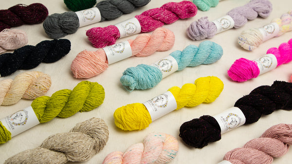Introducing Silk Tweed, perfect for summer knitting! – La Bien Aimee