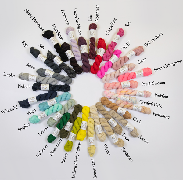 New colors of Silk Tweed, now online! – La Bien Aimee