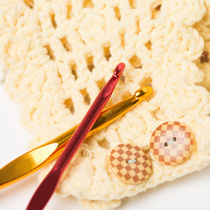 Download SPECIAL EDITION 22Pcs Set Multi-color Aluminum Crochet Hooks - QuiltsSupply