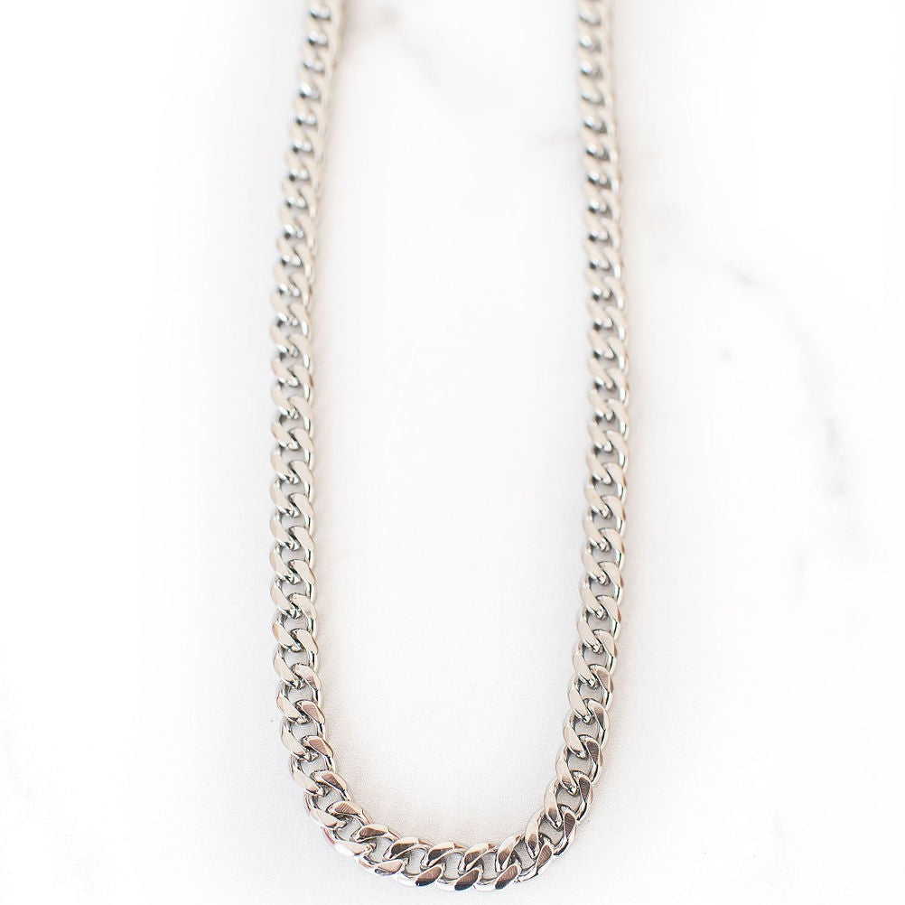 Classic Cuban Link Chain | Silver