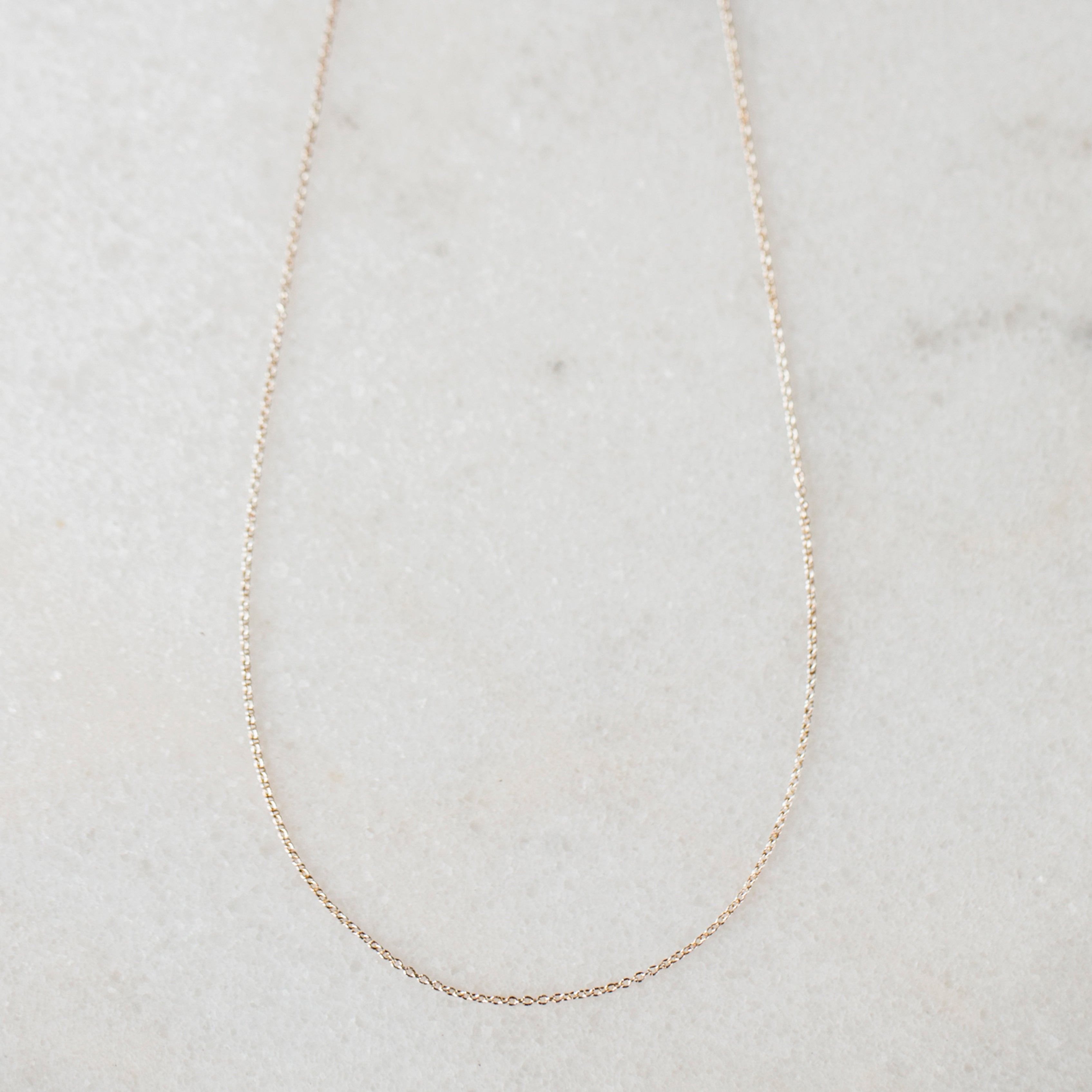 Solid Gold Chain for Baby and Child 