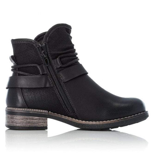 rieker ladies black boots