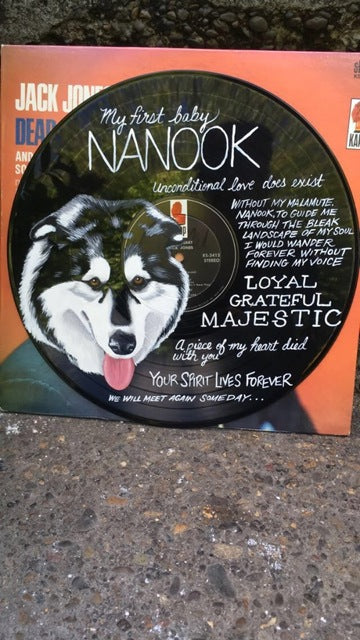 Fremtrædende smog Metafor Hand-Painted Vinyl Records - Alaskan Malamute, Siberian Husky, Dogs, C –  Rockin Da Dogs