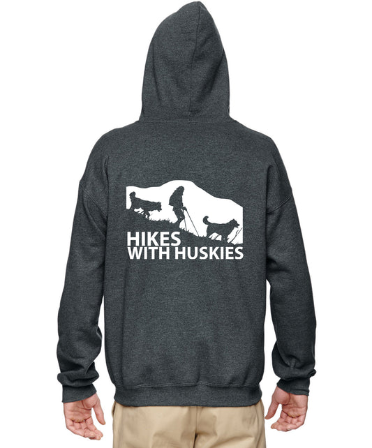 Yogalicious Cute Cartoon Husky Dog - Serene Yoga' Men's Hoodie