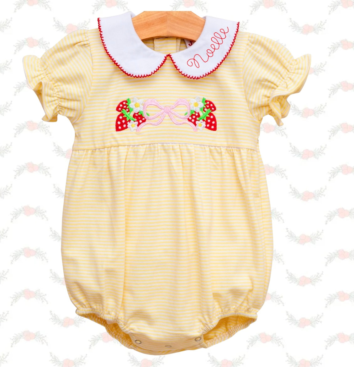 Strawberry And Bow Charlotte Bubble