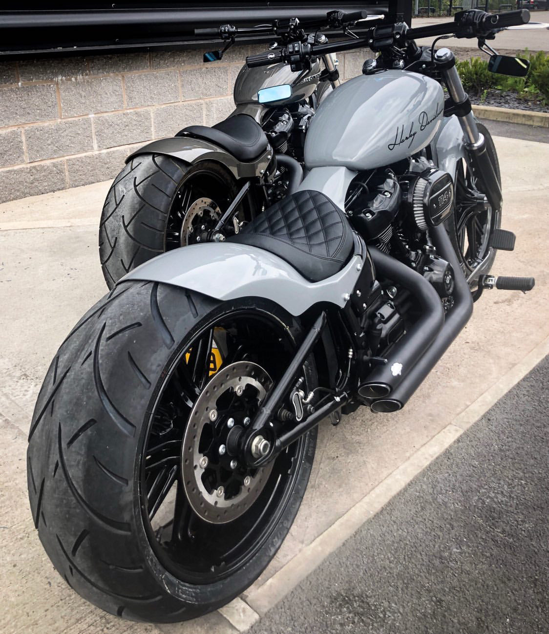 harley custom rear fender