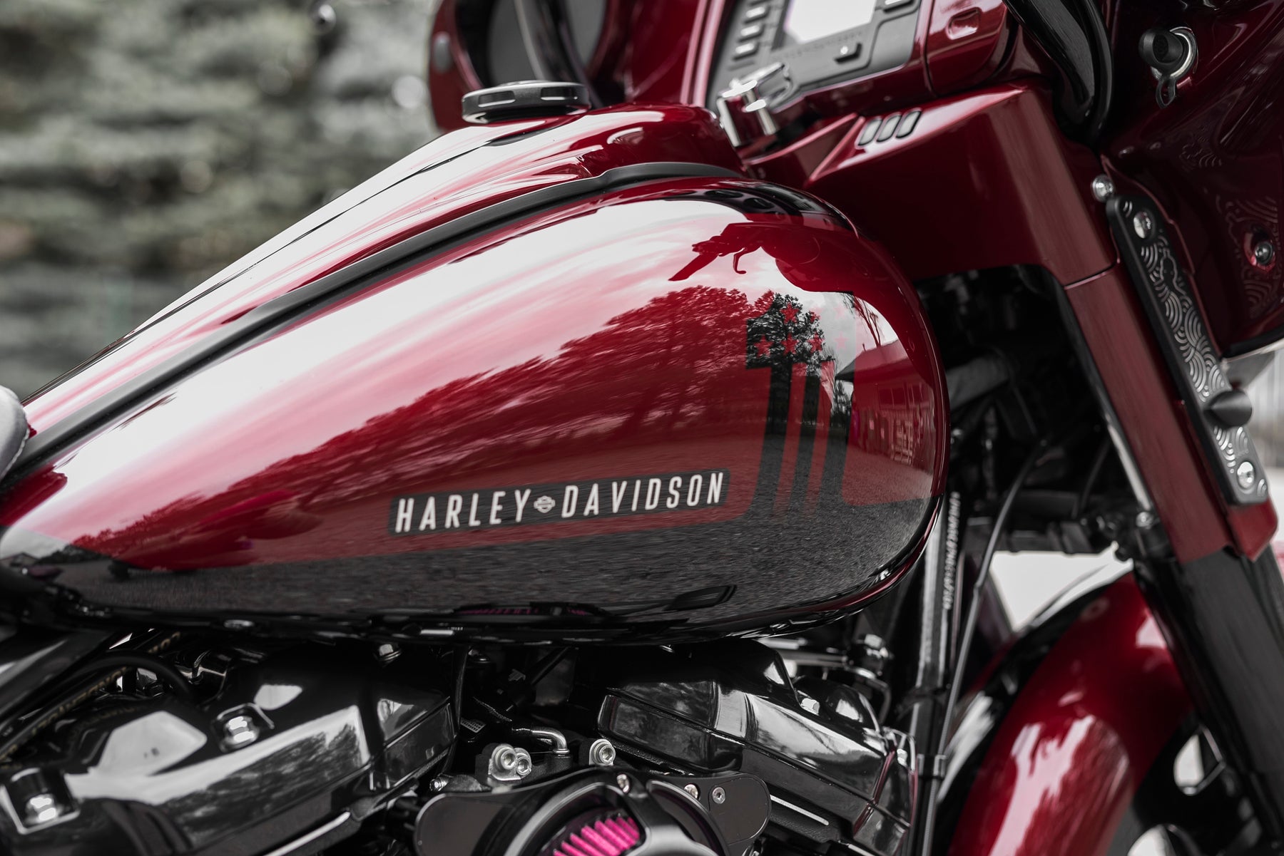 harley breakout gas tank