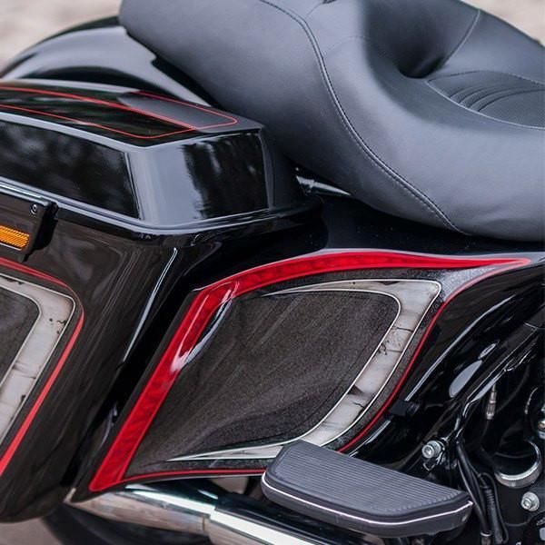 harley davidson stretched side covers