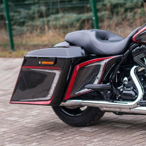 harley extended side covers