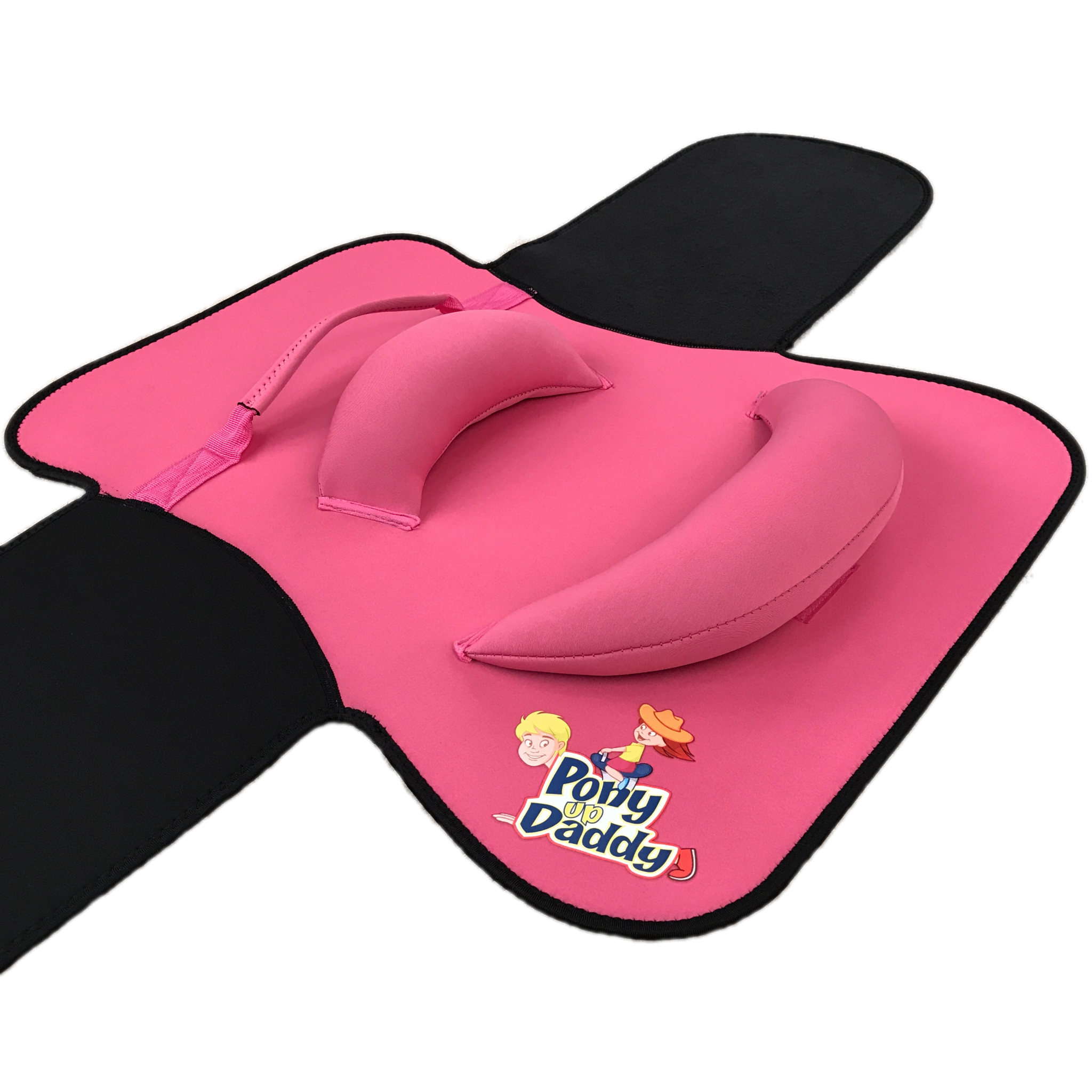 Princess Pink Pony Up Daddy Saddle