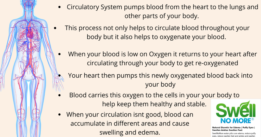 bad circulation causes swelling