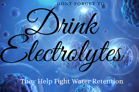 electrolytes help fight water retention