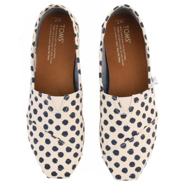 toms shoes polka dots