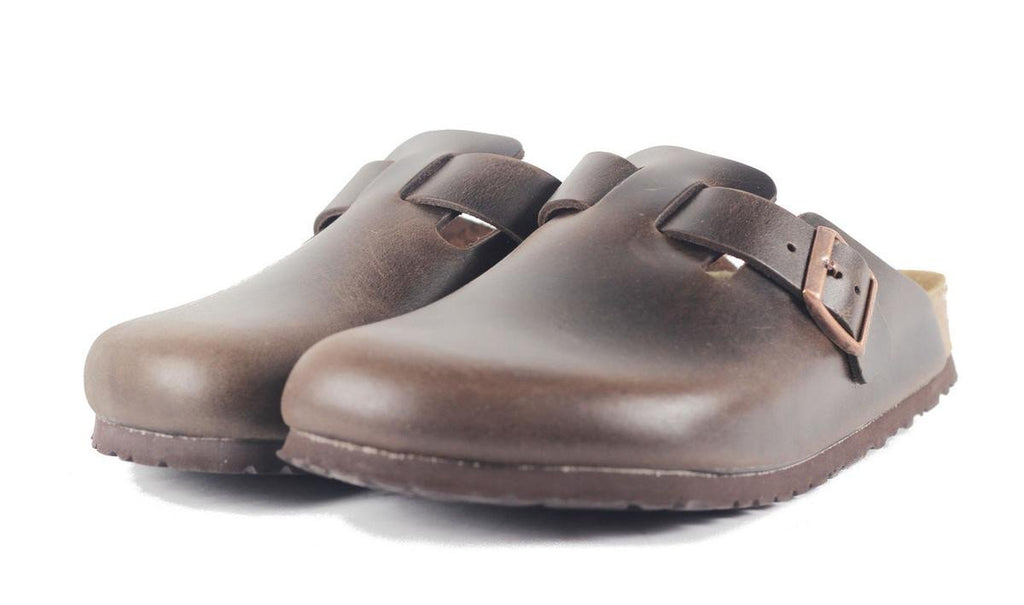 Boston Leather Amalfi Testa Di Moro Sandal