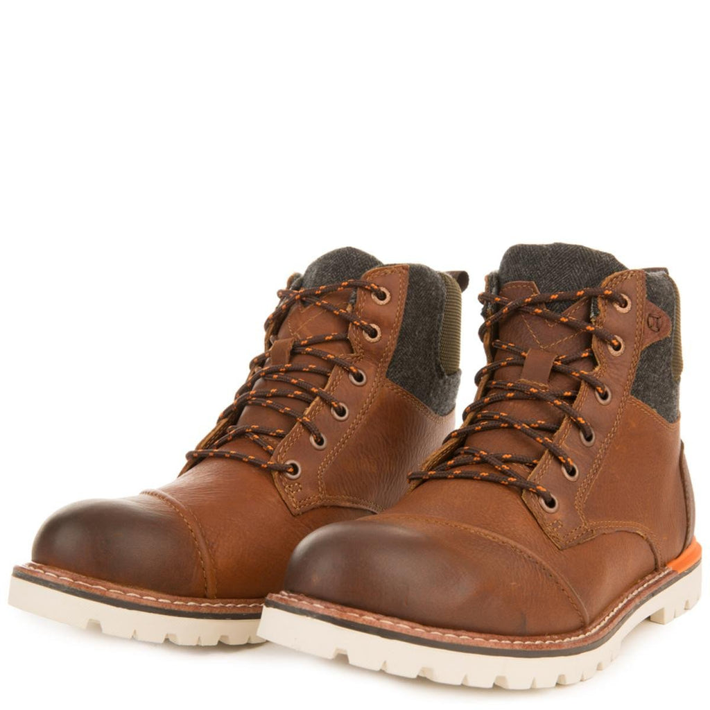 Men: Ashland Brown Waterproof Boots