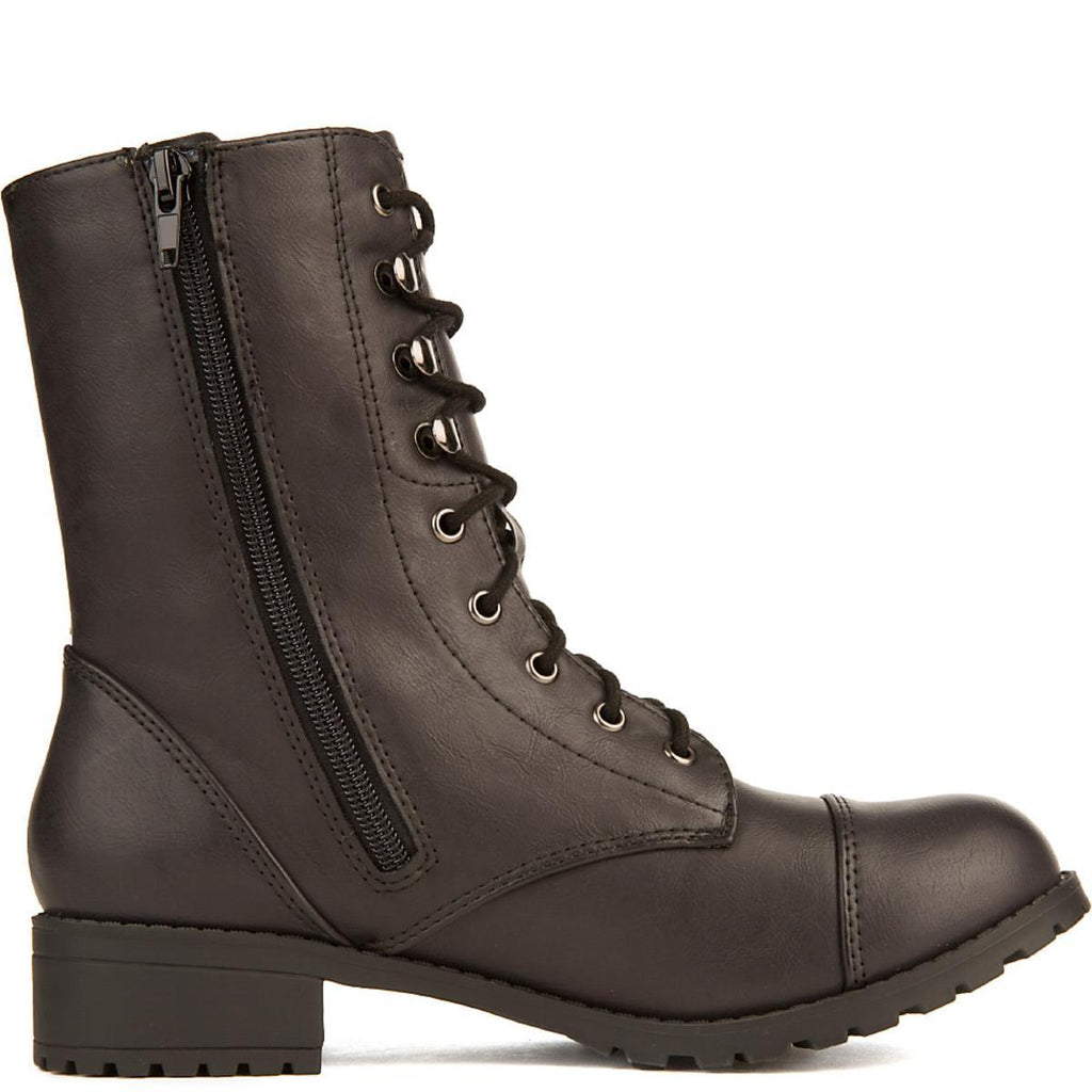 Women's Footer-S Lace-Up Combat Boot