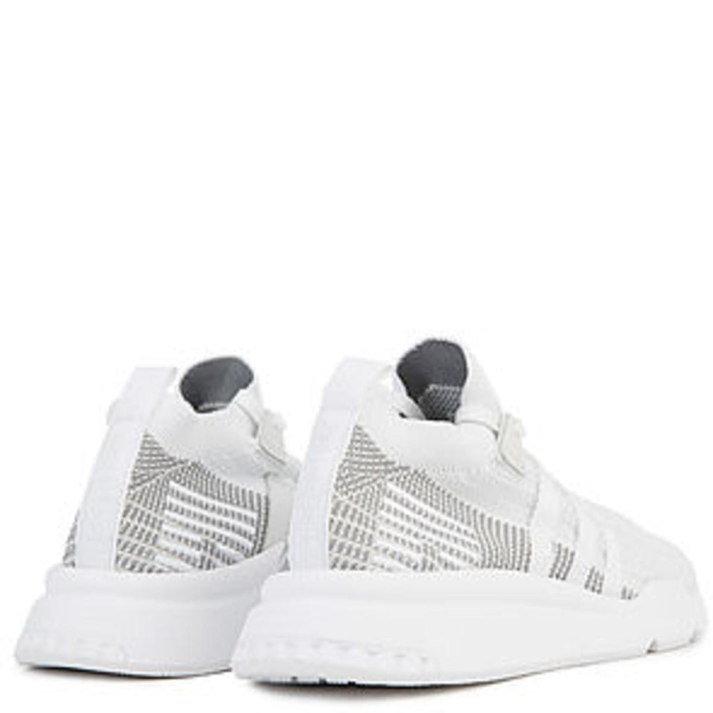 The Eqt Support Mid Adv Pk In White And Grey Tiltedsole Com