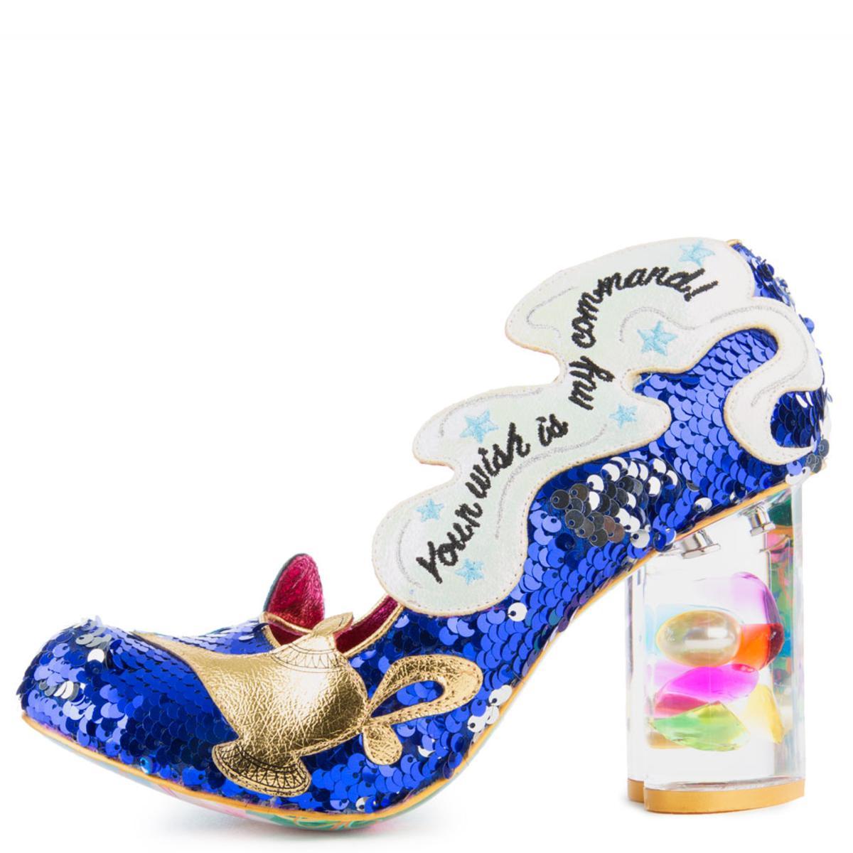 irregular choice sequin shoes