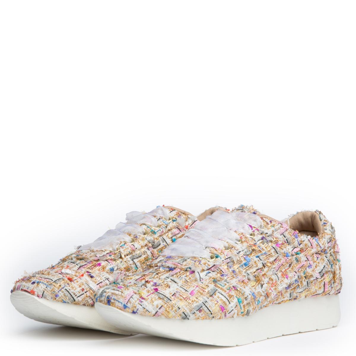 Cape Robbin Fellini-1 Nude Sneaker Nude