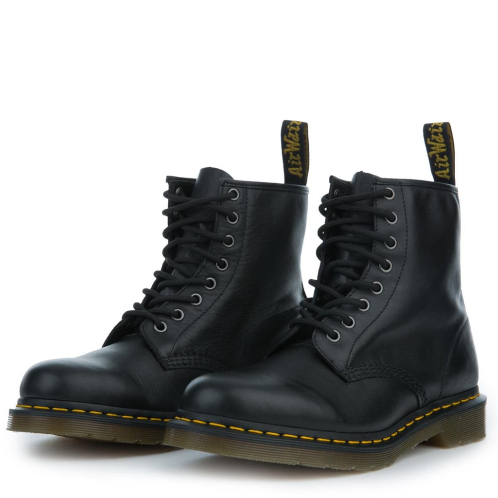 dr martens black nappa leather boots