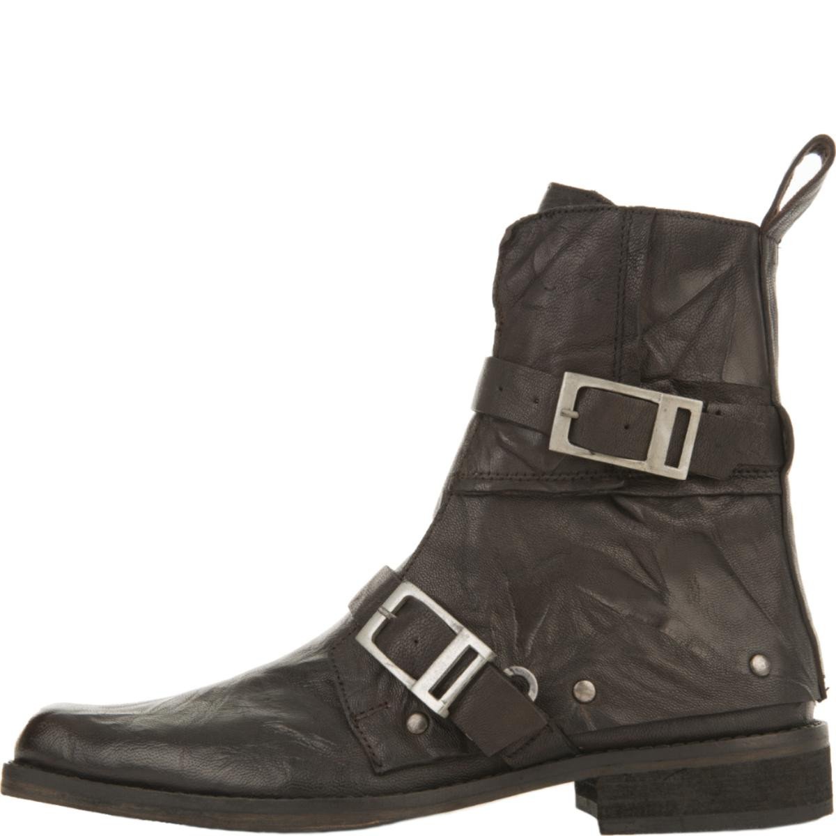 Outsiders Black Moto Boots